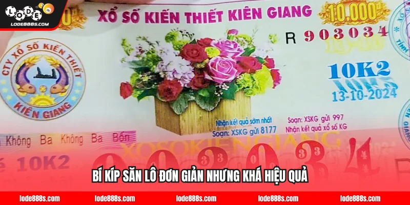 Bí kíp săn lô đơn giản nhưng khá hiệu quả từ chuyên gia hàng đầu