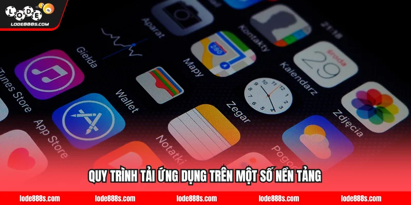 Quy trình tải ứng dụng trên một số nền tảng phổ biến nhất